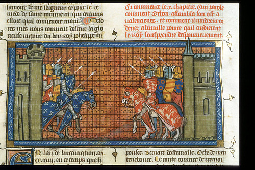 John I of England Battling Philip II of France