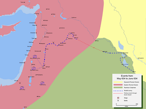 Khalid ibn a-Walid's Invasion of Syria