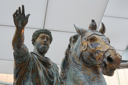 Marcus Aurelius Equestrian Statue (by Mark Cartwright, CC BY-NC-SA)