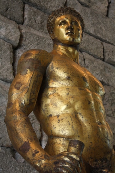 Yunan Mitolojisi 7 Mitolojiler.com Gilded Bronze Hercules