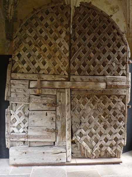 Original Entrance Doors, Chepstow Castle