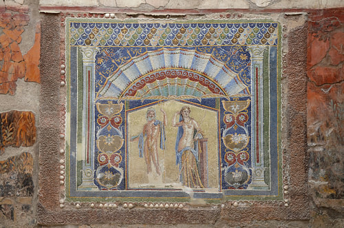 Neptune & Amphitrite Mosaic, Herculaneum