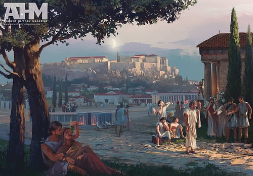 Athenian Agora and Acropolis (by Ancient History Magazine / Karwansaray Publishers, CC BY-NC-SA)
