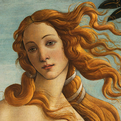 Vênus (Sandro Botticelli) (por Sandro Botticelli, Domínio Público)