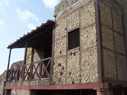 The Trellis House in Herculaneum