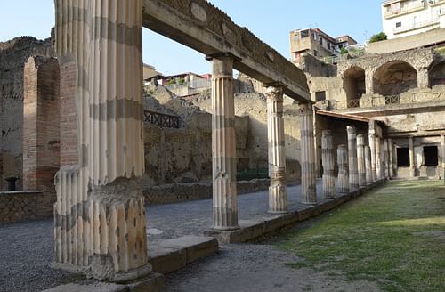 The Palaestra in Herculaneum