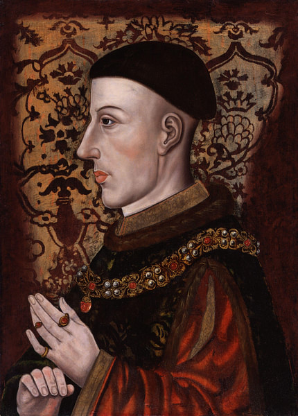 Henry V of England (by Unknown Artist, Public Domain)
