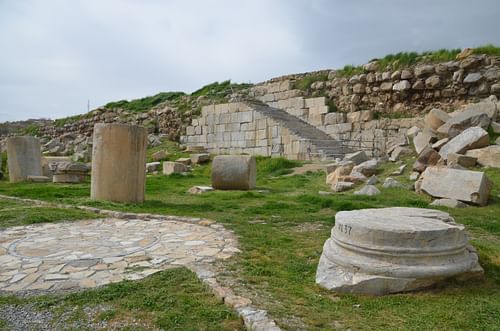 Temple of Anahita at Kangavar, Iran