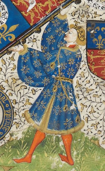 Richard Duke of York, Frontispiece Detail (by Unknown Artist, Public Domain)
