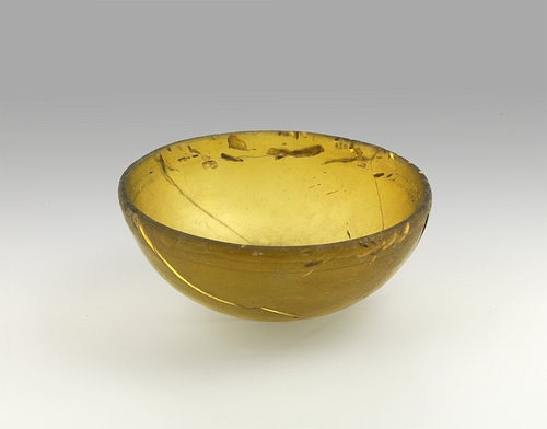 Levantine Amber Glass Wine Cup