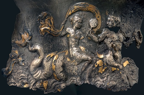 A Nereid & a Sea Centaur