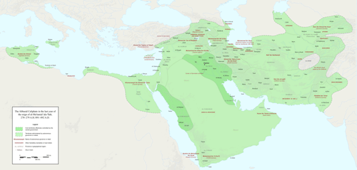 Abbasi Devleti 14 Mitolojiler.com Fragmentation of the Abbasid Empire (891-892 CE)