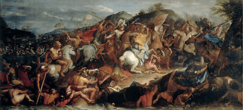 Battle of the Granicus (by Hohum, Public Domain)