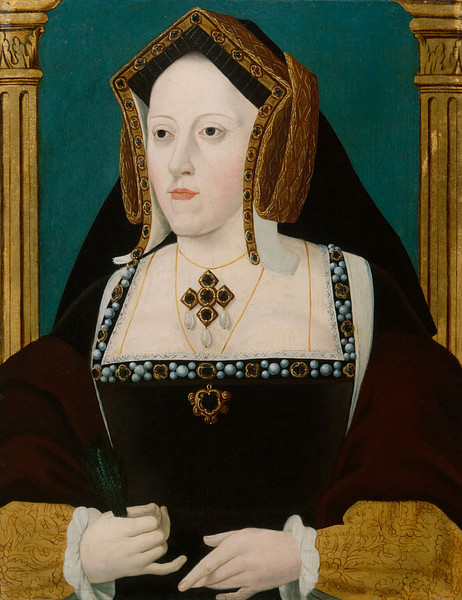 Catherine of Aragon (by Unknown Artist, Public Domain)