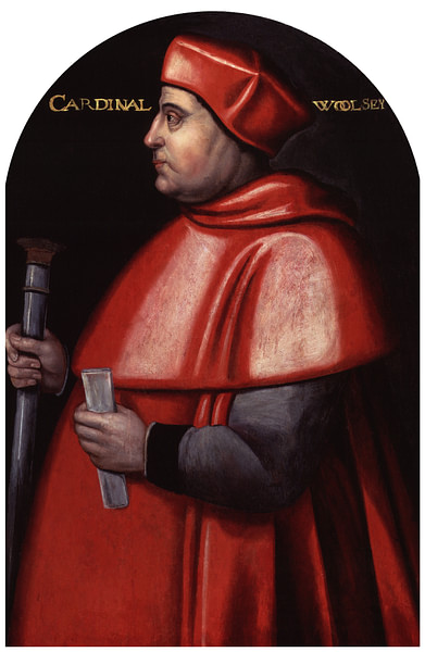 Cardinal Wolsey (by Unknown Artist, Public Domain)