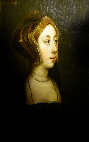 Anne Boleyn (by Unknown Artist, Public Domain)