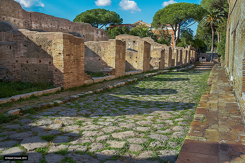 Roman Shop Fronts, Ostia