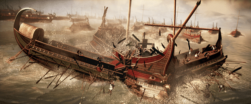 Ancient Naval Battle (by The Creative Assembly, Copyright)