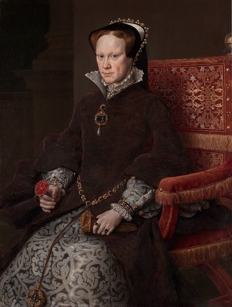 Mary I of England by Antonis Mor (by Antonis Mor, )