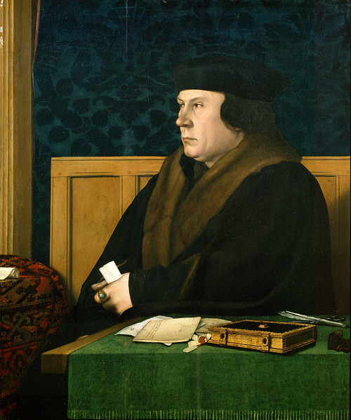 Thomas Cromwell by Hans Holbein the Younger (by Hans Holbein the Younger, )