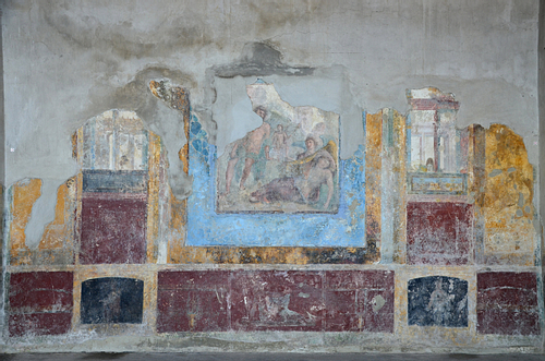 Fresco Depicting Dionysus’ Discovery of Ariadne on Naxos, Stabiae