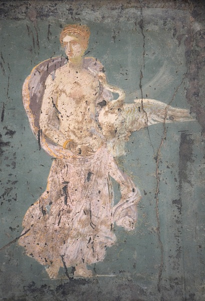 Leda and the Swan Fresco from Stabiae