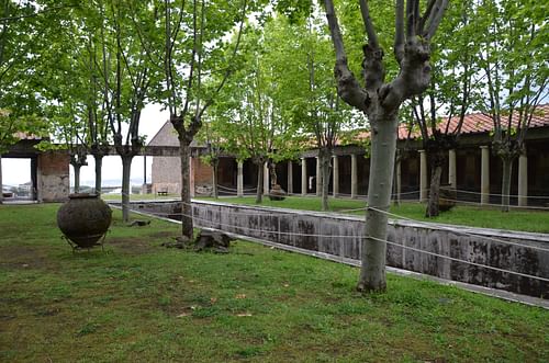 Peristyle of Villa San Marco in Stabiae