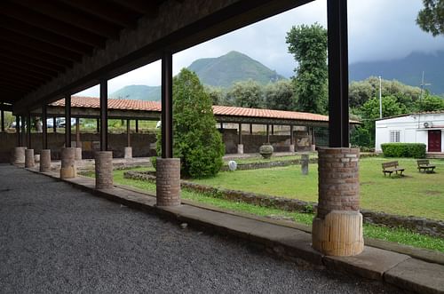 Upper Peristyle of Villa San Marco in Stabiae