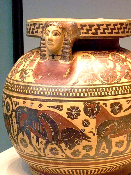 Corinthian Vessel with Protome