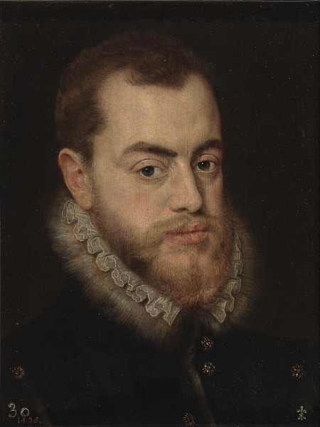 Philipp II. von Spanien von Moro