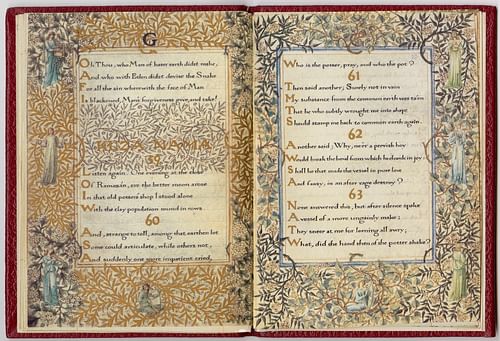 Illuminated Manuscript of the Rubaiyat