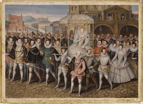 Elizabeth I in Procession