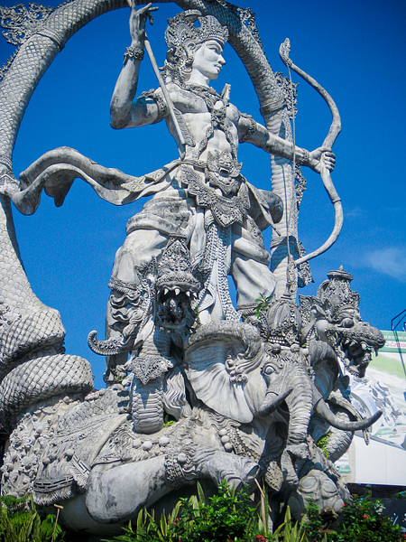 Arjuna Statue