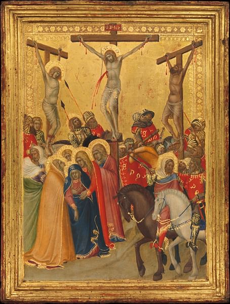 The Crucifixion by Lorenzetti