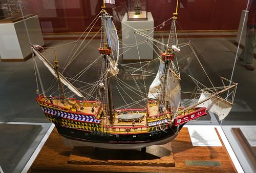 A Model of the Golden Hind