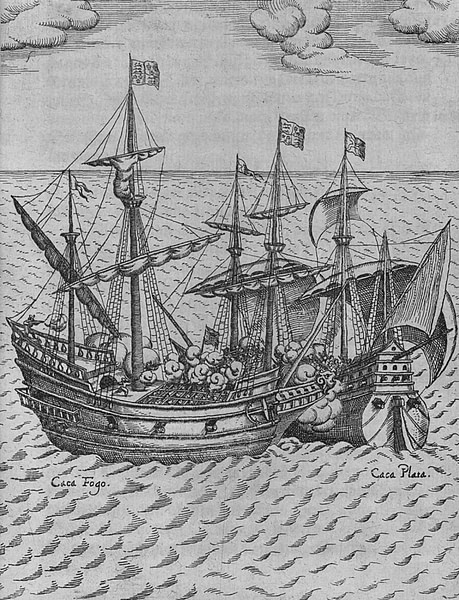 The Capture of Cacafuego by the Golden Hind