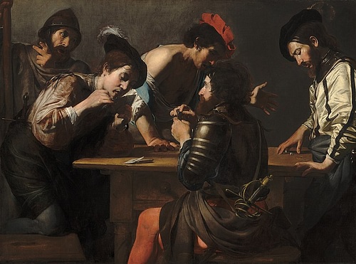 Card Players by Valentin de Boulogne