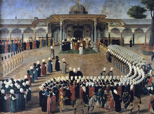Selim III Receiving Dignitaries