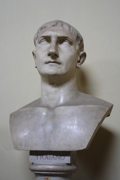 Trajan Bust, Vatican Museums (by Mark Cartwright, CC BY-NC-SA)