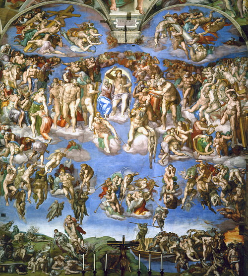 The Last Judgement by Michelangelo