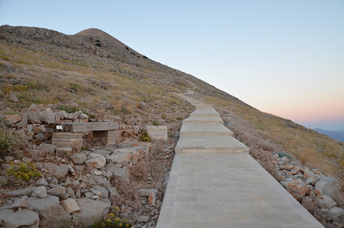 Path to Mount Nemrut