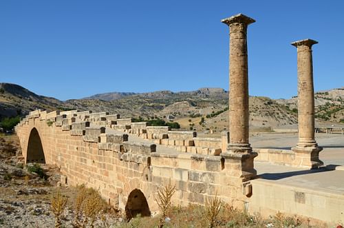 View of the Severan Bridge from the Southeast