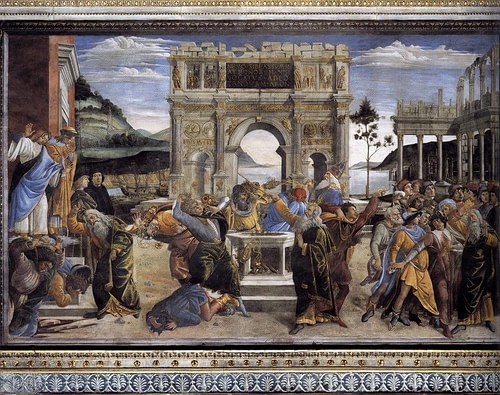 Life of Moses by Botticelli