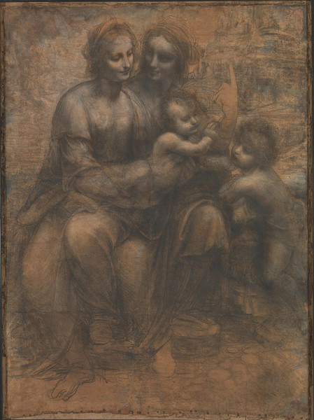 Aziz Anne ile Bakire ve Çocuk, Leonardo da Vinci