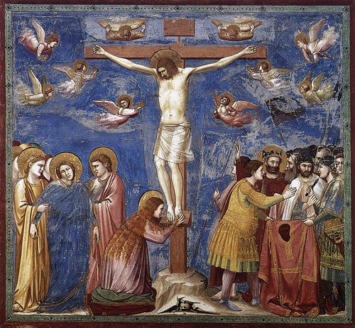Crucifixion by Giotto (by Web Gallery of Art, Public Domain)
