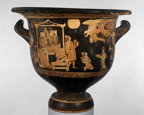 Hypnos and Thanatos Bringing the Body of Sarpedon