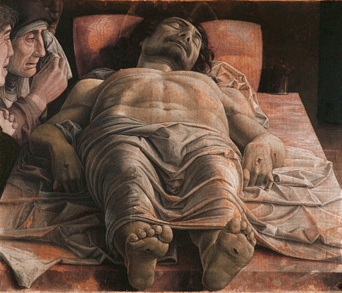 Lamentation of Christ by Mantegna