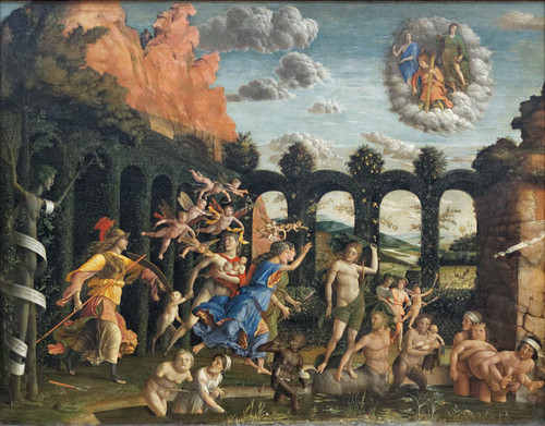 Virtue Triumphant over Vice by Mantegna (by Andrea Mantegna, Public Domain)