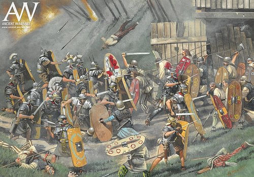 Battle Between Romans & Celts at Cadbury Castle