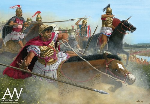 Pyrrhus of Epirus Unhorsed at the Battle of Heraclea